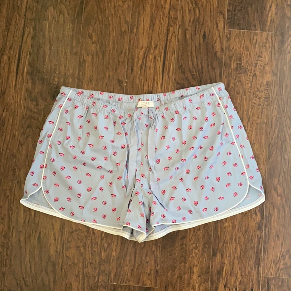Loft Ladybug Pajama Shorts
